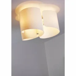 Plafonnier Selene Blanc, 3 lumières