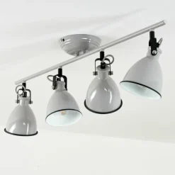 Plafonnier Selki Gris, 4 lumières