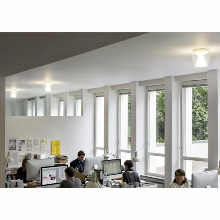 Plafonnier Serien Lighting ANNEX LED Chrome, 1 lumière