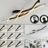 Plafonnier Serlande LED Noir, 1 lumière