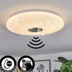 Plafonnier Shoi LED Blanc, 1 lumière, Détecteur de mouvement