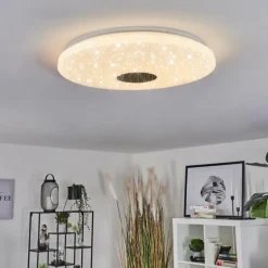 Plafonnier Shoi LED Blanc, 1 lumière, Détecteur de mouvement