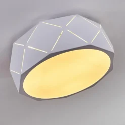Plafonnier Shouver Blanc, 3 lumières