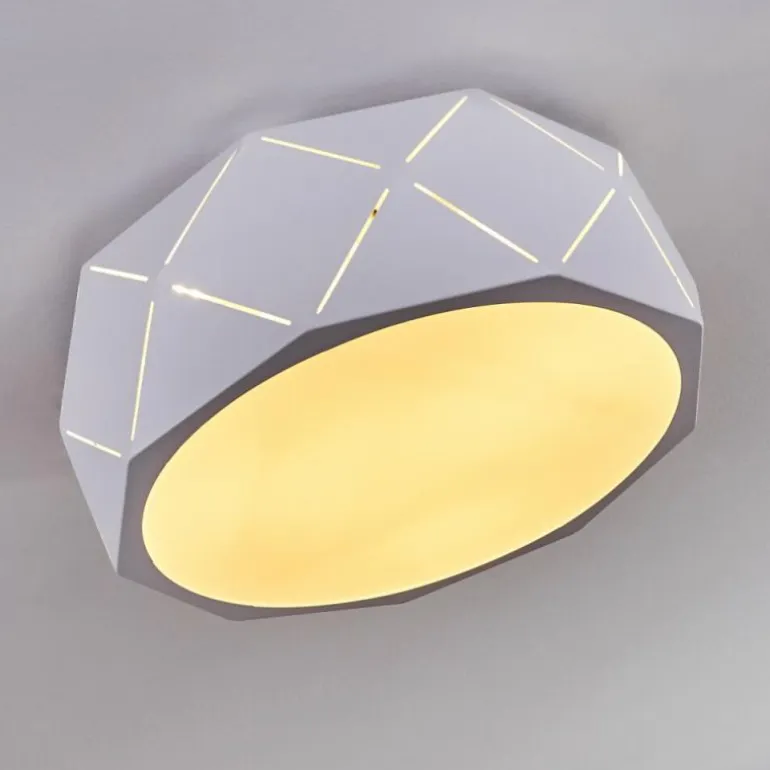 Plafonnier Shouver Blanc, 3 lumières