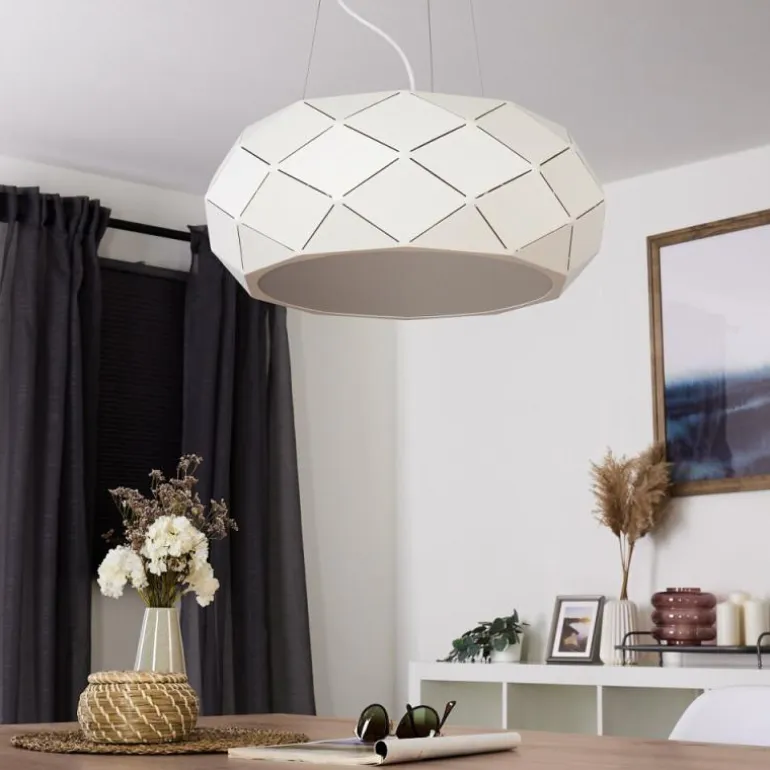 Plafonnier Shouver LED Blanc, 1 lumière