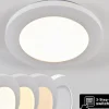 Plafonnier Siguna LED Blanc, 1 lumière