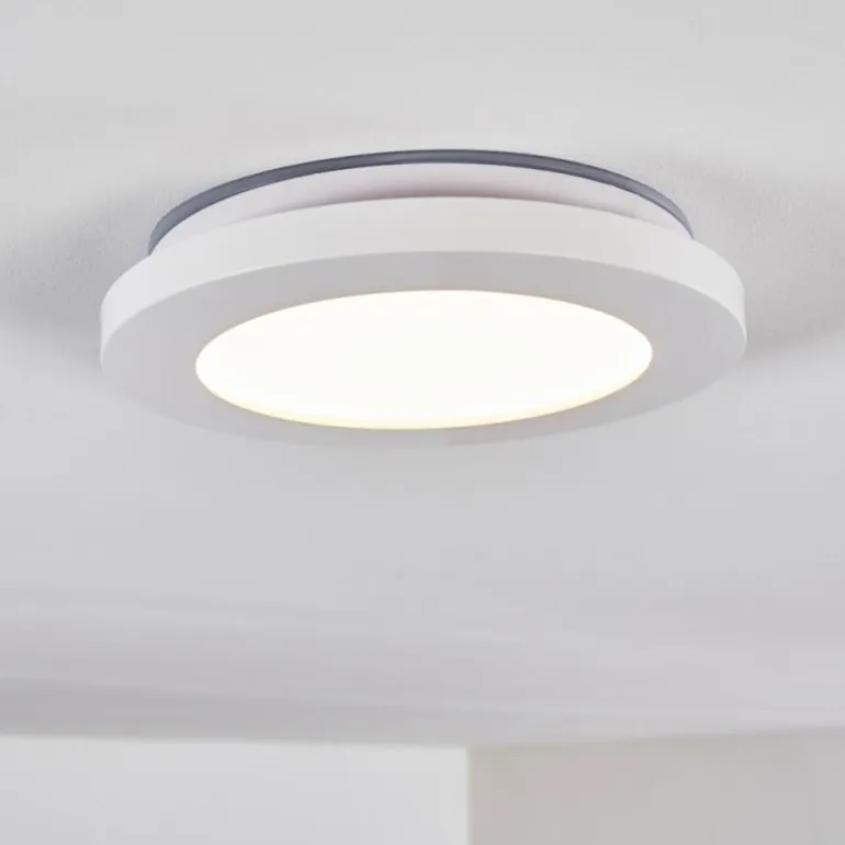 Plafonnier Siguna LED Blanc, 1 lumière