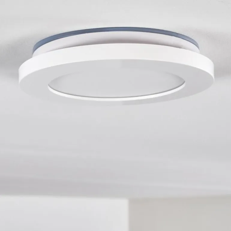 Plafonnier Siguna LED Blanc, 1 lumière