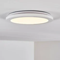 Plafonnier Siguna LED Blanc, 1 lumière
