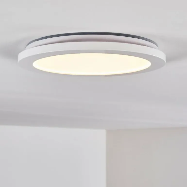 Plafonnier Siguna LED Blanc, 1 lumière