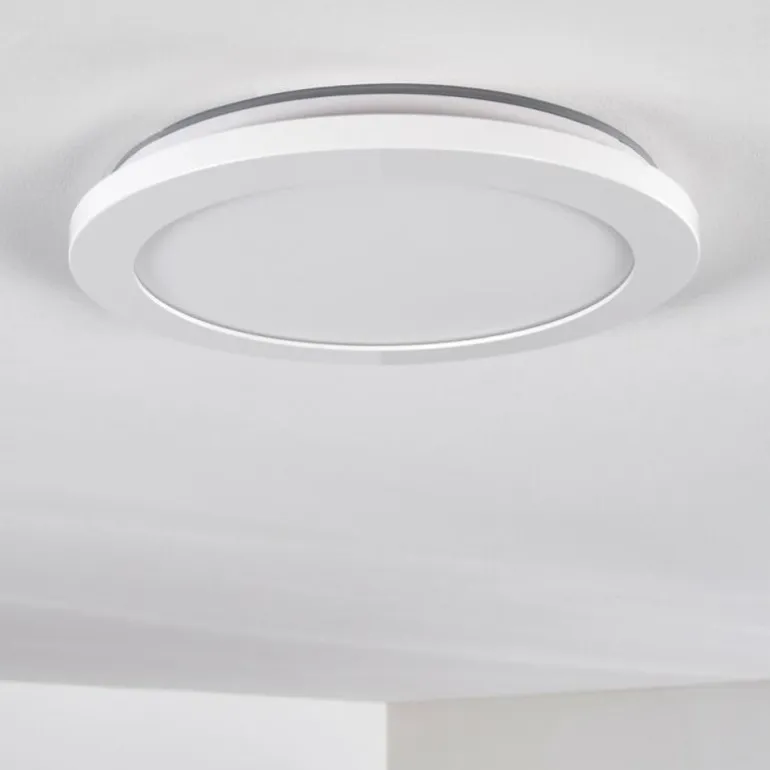 Plafonnier Siguna LED Blanc, 1 lumière