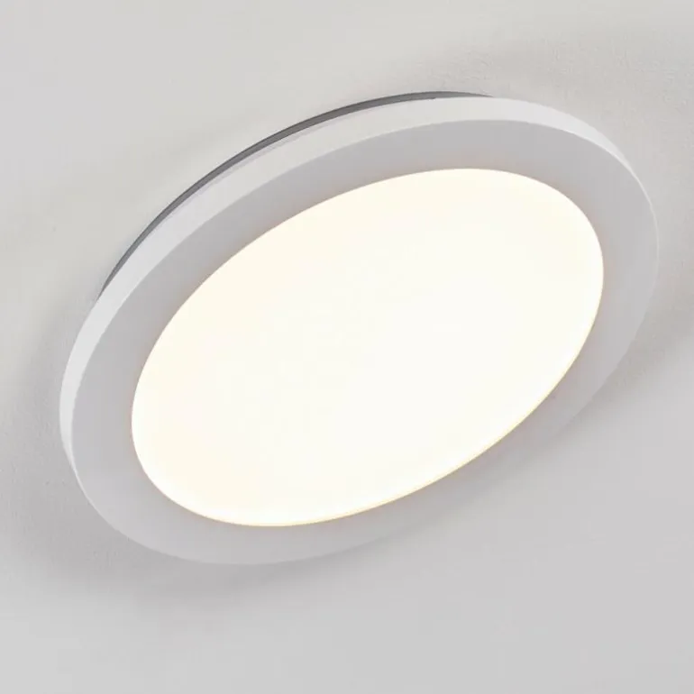 Plafonnier Siguna LED Blanc, 1 lumière