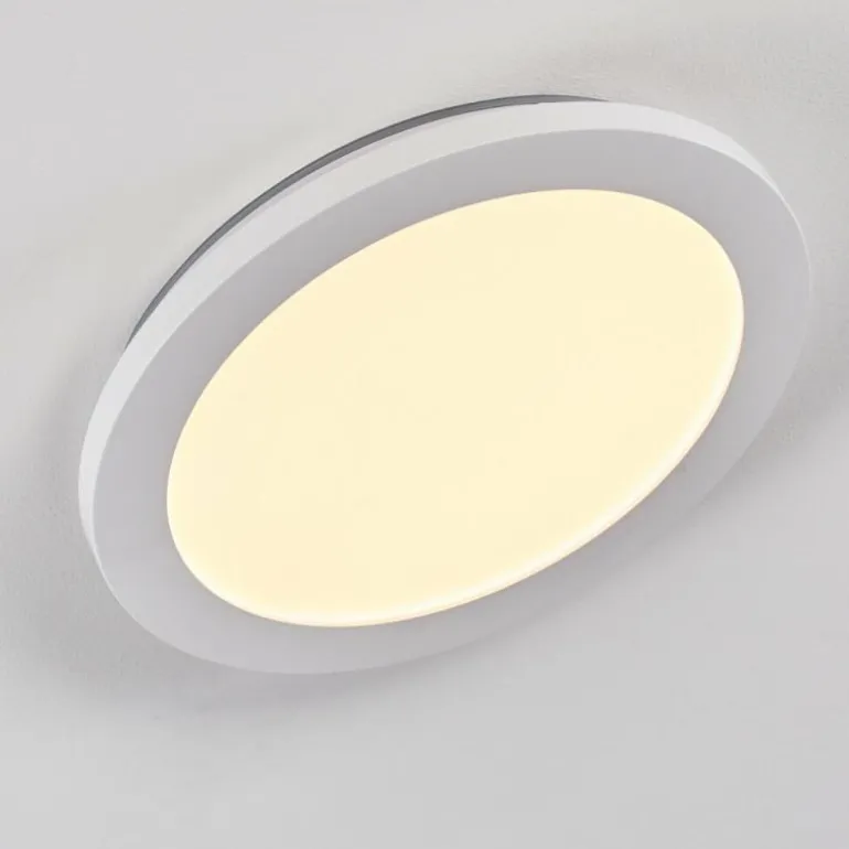 Plafonnier Siguna LED Blanc, 1 lumière