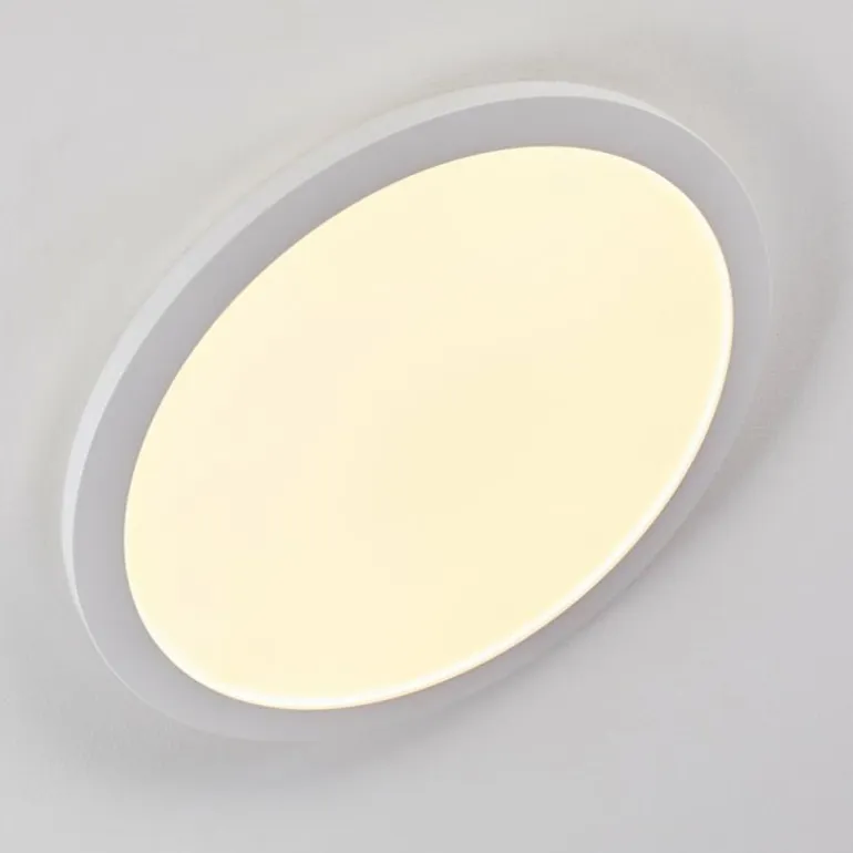 Plafonnier Siguna LED Blanc, 1 lumière