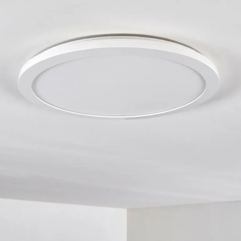 Plafonnier Siguna LED Blanc, 1 lumière