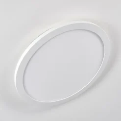 Plafonnier Siguna LED Blanc, 1 lumière