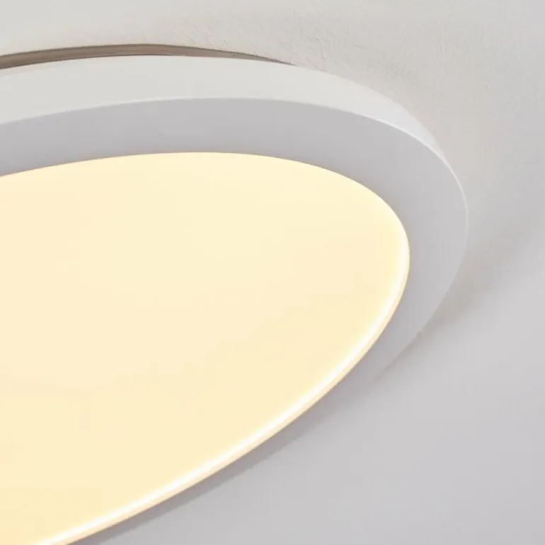 Plafonnier Siguna LED Blanc, 1 lumière