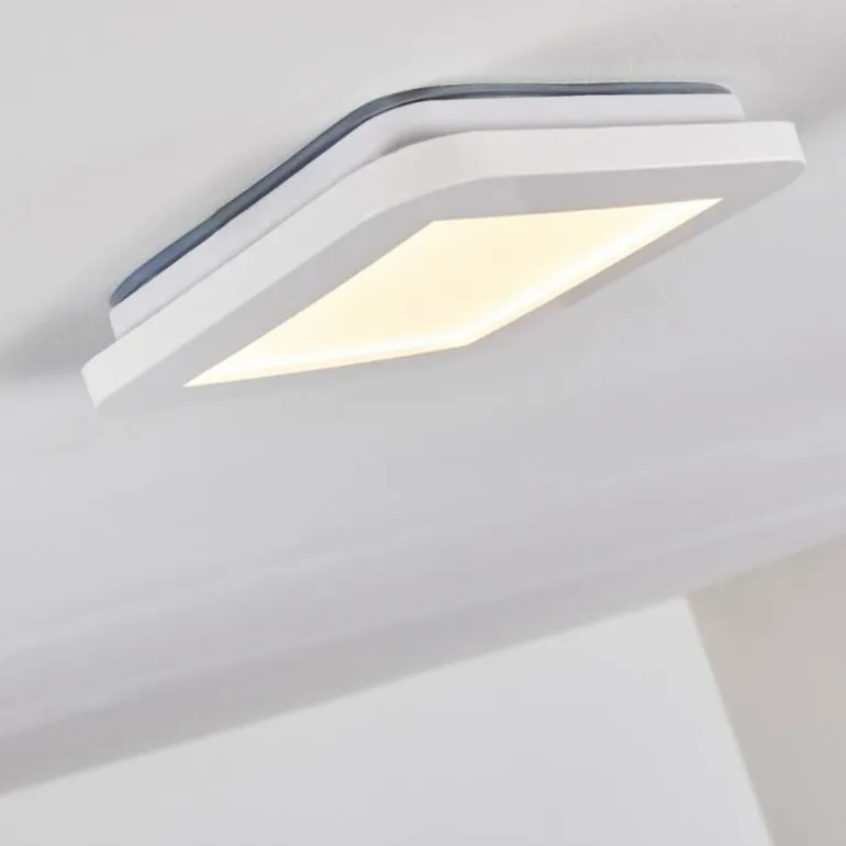 Plafonnier Siguna LED Blanc, 1 lumière