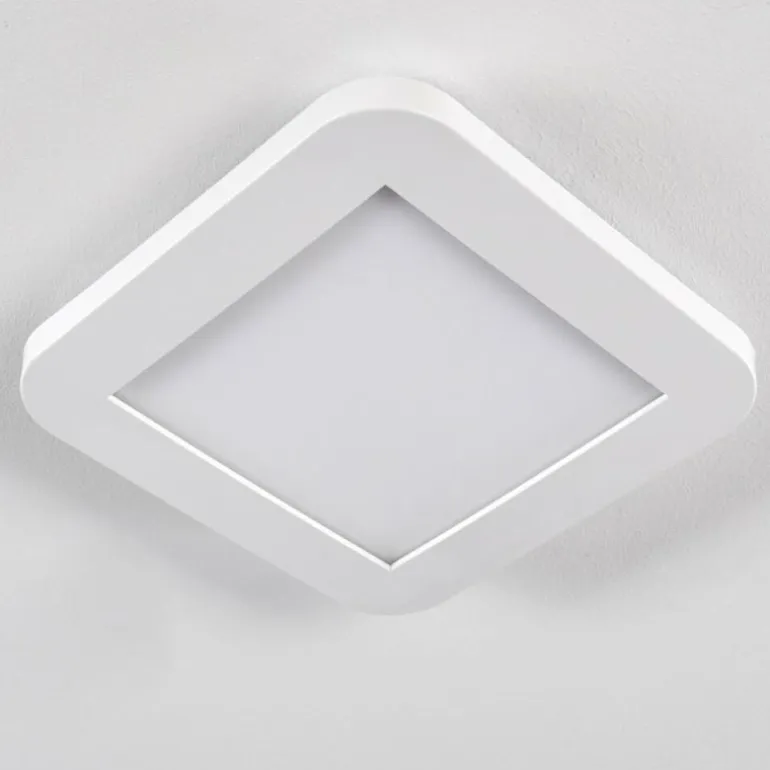 Plafonnier Siguna LED Blanc, 1 lumière