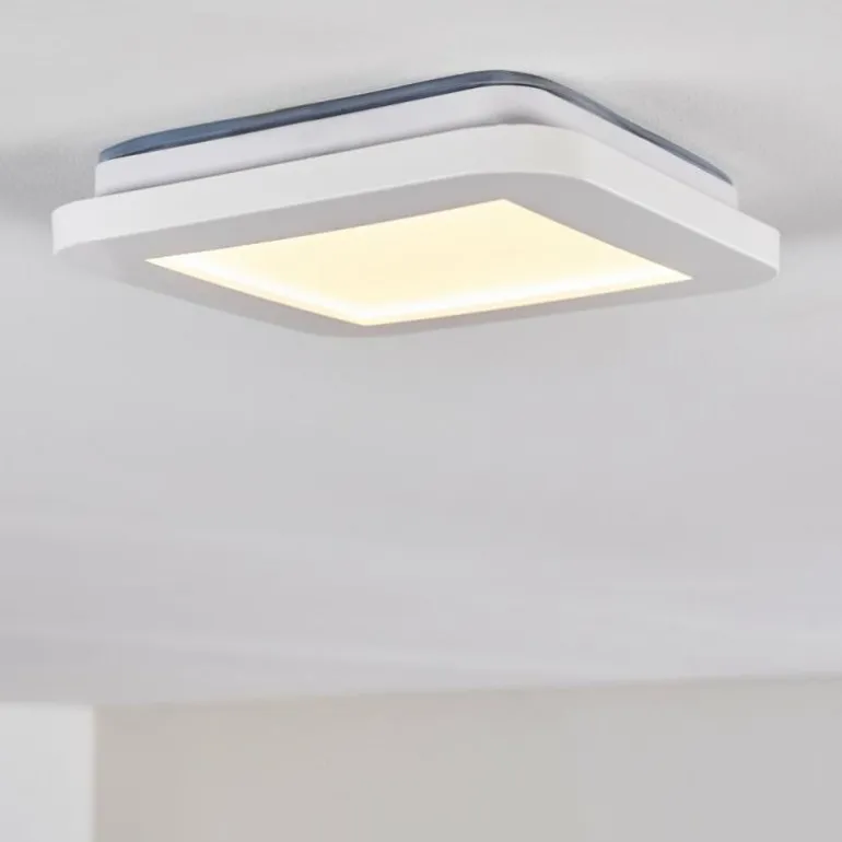 Plafonnier Siguna LED Blanc, 1 lumière