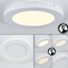 Plafonnier Siguna LED Blanc, 1 lumière