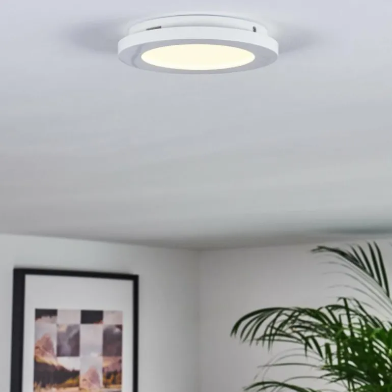Plafonnier Siguna LED Blanc, 1 lumière