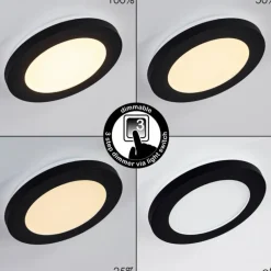 Plafonnier Siguna LED Blanc, 1 lumière