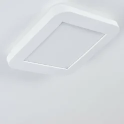 Plafonnier Siguna LED Blanc, 1 lumière