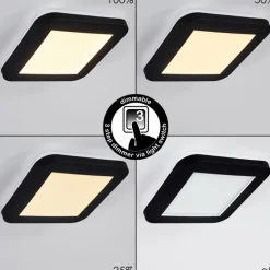 Plafonnier Siguna LED Blanc, 1 lumière