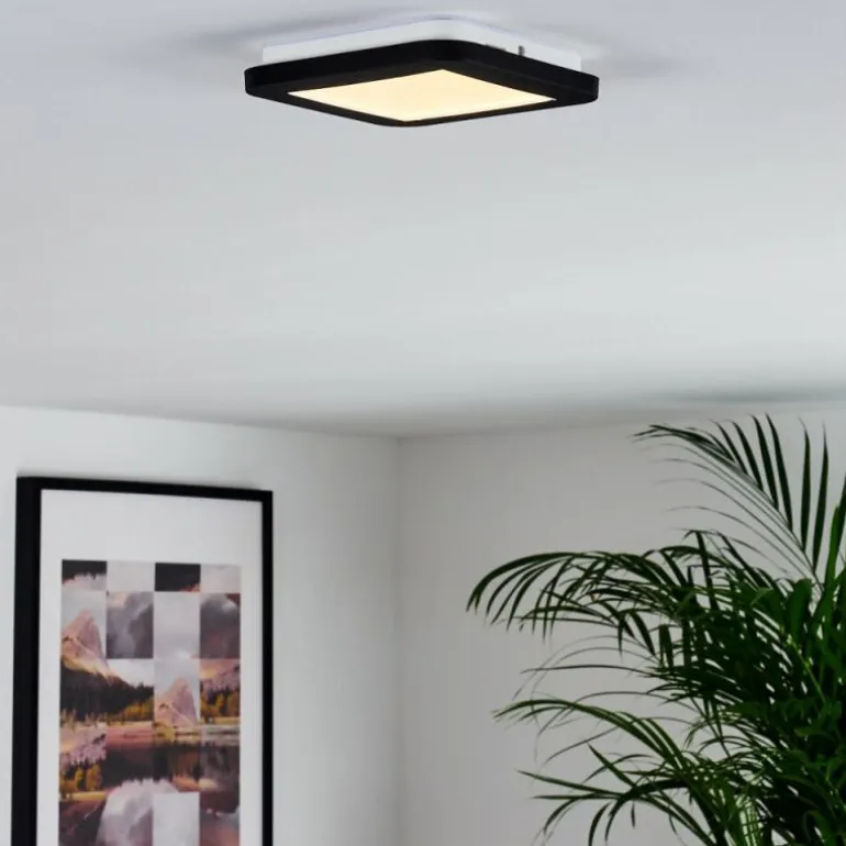 Plafonnier Siguna LED Blanc, 1 lumière