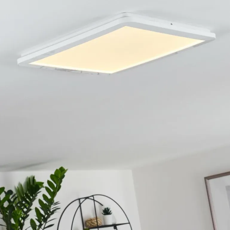 Plafonnier Siguna LED Blanc, 1 lumière