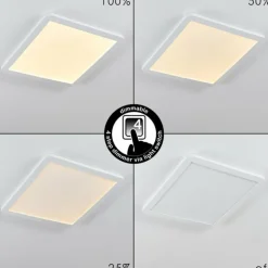 Plafonnier Siguna LED Blanc, 1 lumière