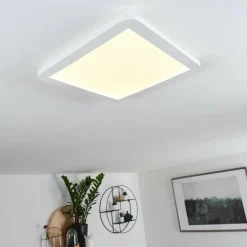 Plafonnier Siguna LED Blanc, 1 lumière