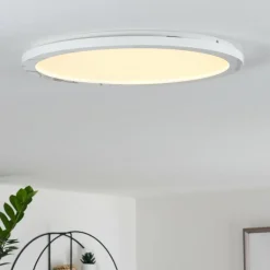 Plafonnier Siguna LED Blanc, 1 lumière