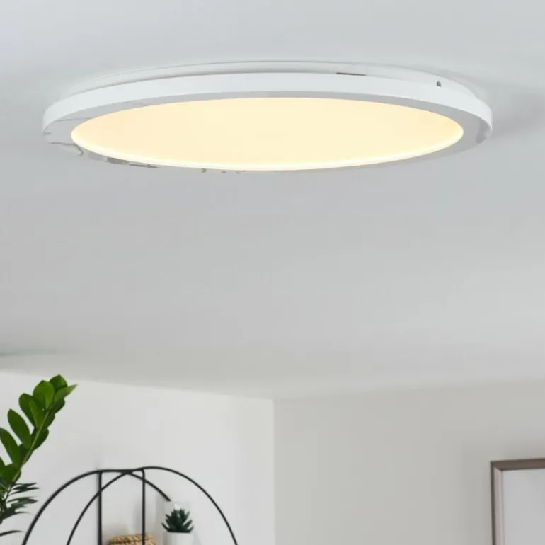 Plafonnier Siguna LED Blanc, 1 lumière