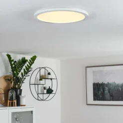 Plafonnier Siguna LED Blanc, 1 lumière