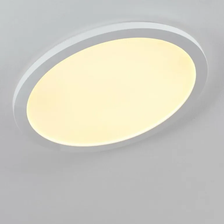 Plafonnier Siguna LED Blanc, 1 lumière