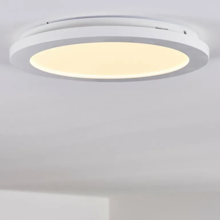 Plafonnier Siguna LED Blanc, 1 lumière