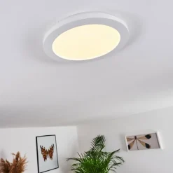 Plafonnier Siguna LED Blanc, 1 lumière