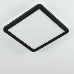 Plafonnier Siguna LED Noir, Blanc, 1 lumière