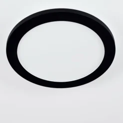 Plafonnier Siguna LED Noir, 1 lumière