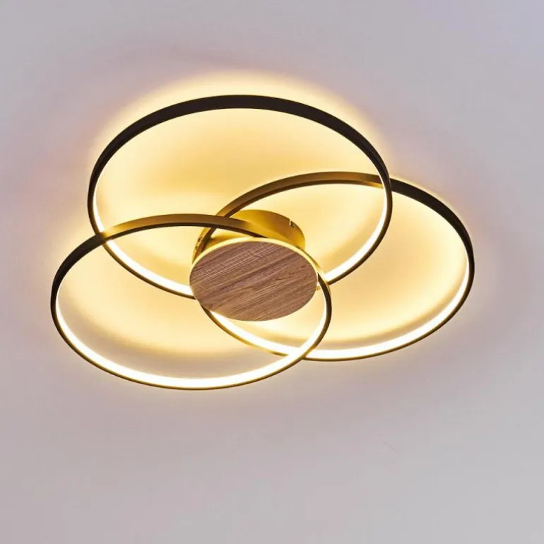 Plafonnier Skanes LED Noir, 1 lumière