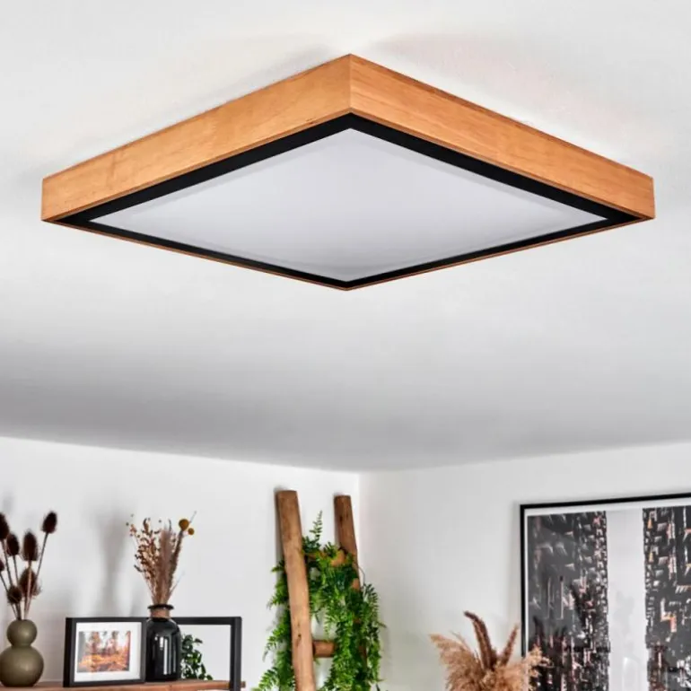 Plafonnier Sobredo LED Écru, Noir, 1 lumière