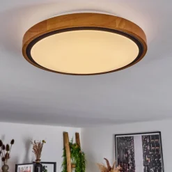 Plafonnier Sobredo LED Écru, Noir, Blanc, 1 lumière