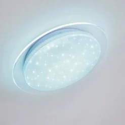 Plafonnier Soleil LED Blanc, 1 lumière