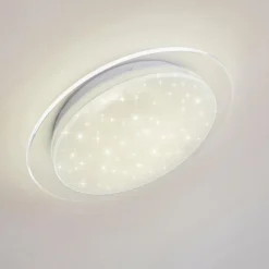 Plafonnier Soleil LED Blanc, 1 lumière