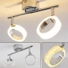 Plafonnier Soppana LED Chrome, 2 lumières