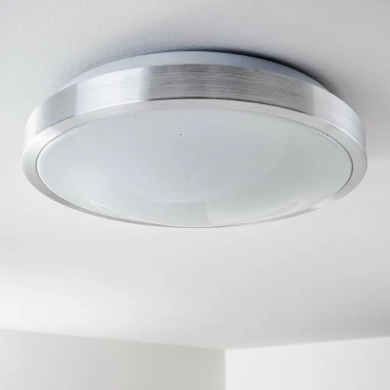 Plafonnier Sora Star LED Aluminium, 1 lumière