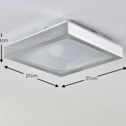 Plafonnier Sora Star LED Blanc, 1 lumière