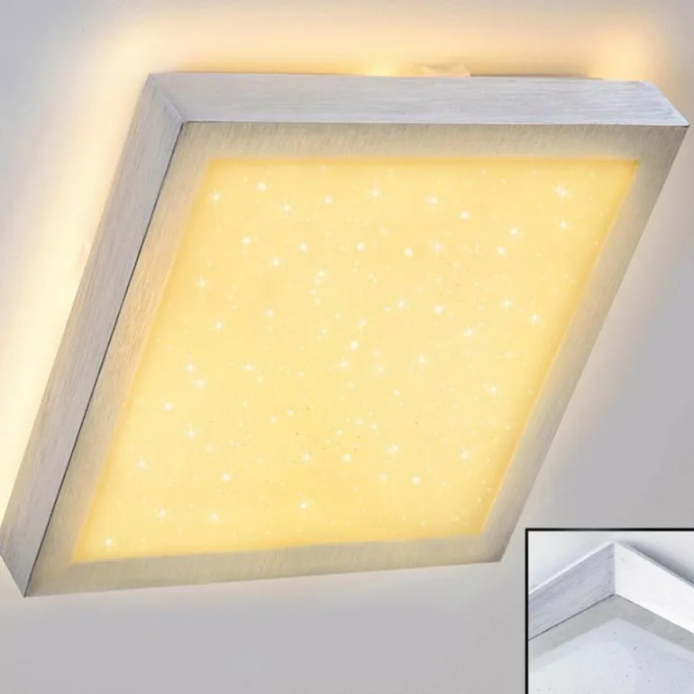 Plafonnier Sora Star LED Blanc, 1 lumière
